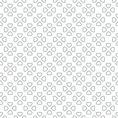 soyut geometrik dikişsiz desen, vektör illüstrasyonu