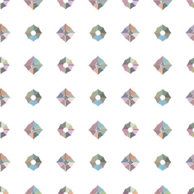 soyut geometrik dikişsiz desen, vektör illüstrasyonu