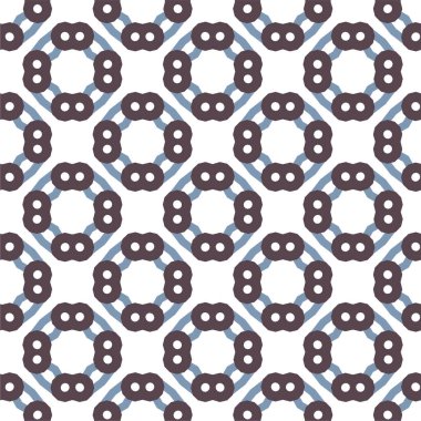 soyut geometrik dikişsiz desen, vektör illüstrasyonu