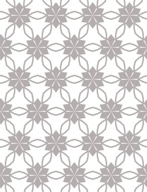 soyut geometrik dikişsiz desen, vektör illüstrasyonu