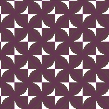 soyut geometrik dikişsiz desen, vektör illüstrasyonu