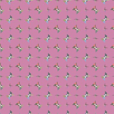 soyut geometrik dikişsiz desen, vektör illüstrasyonu