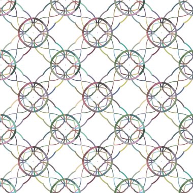 soyut geometrik dikişsiz desen, vektör illüstrasyonu