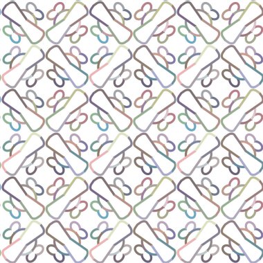 soyut geometrik dikişsiz desen, vektör illüstrasyonu