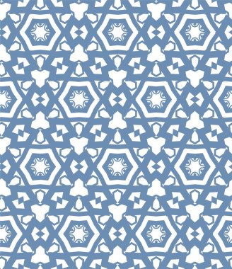 soyut geometrik dikişsiz desen, vektör illüstrasyonu