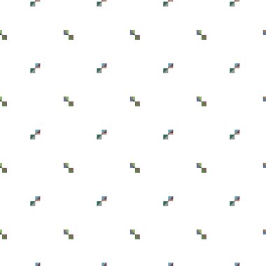 Geometrik soyut dikişsiz desen, vektör illüstrasyonu