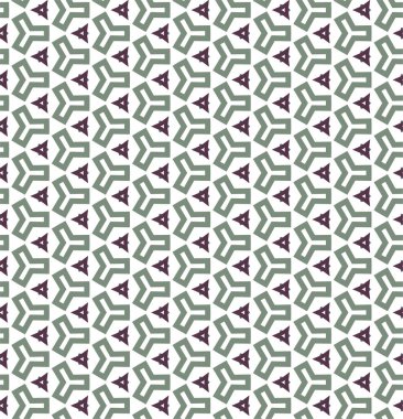 Geometrik şekilli kusursuz desen vektör çizimi