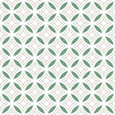 Soyut elementlerle kusursuz vektör deseni