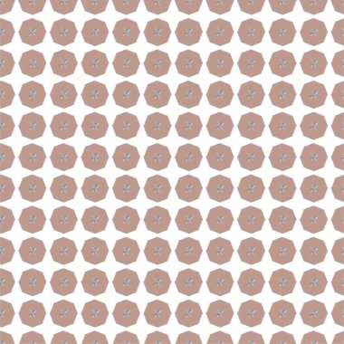 Geometrik şekilli kusursuz desen vektör çizimi