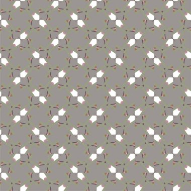 soyut geometrik dikişsiz desen, vektör illüstrasyonu