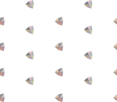 Soyut elementlerle kusursuz vektör deseni