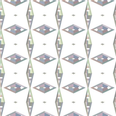 soyut geometrik dikişsiz desen, vektör illüstrasyonu