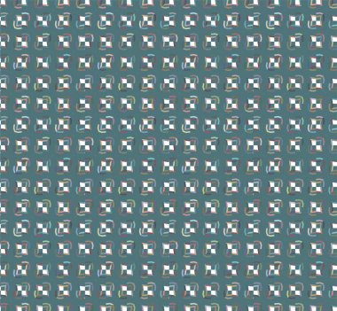 Geometrik soyut dikişsiz desen, vektör illüstrasyonu