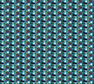 soyut geometrik dikişsiz desen, vektör illüstrasyonu