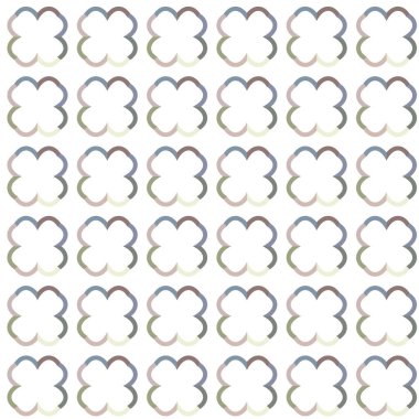 soyut geometrik dikişsiz desen, vektör illüstrasyonu