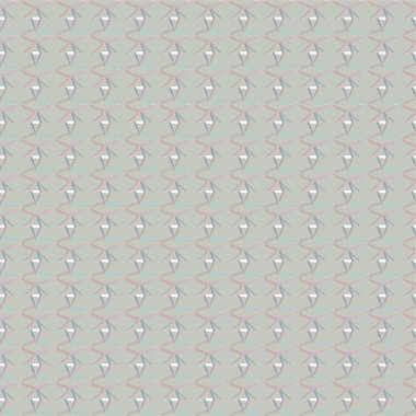 Geometrik şekilli kusursuz desen vektör çizimi