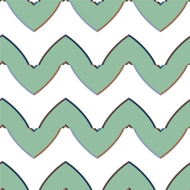 soyut geometrik dikişsiz desen, vektör illüstrasyonu