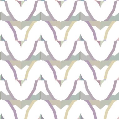 soyut geometrik dikişsiz desen, vektör illüstrasyonu