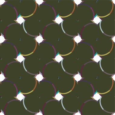 soyut geometrik dikişsiz desen, vektör illüstrasyonu