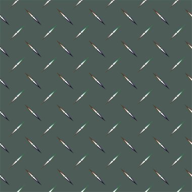 Geometrik şekilli kusursuz desen vektör çizimi