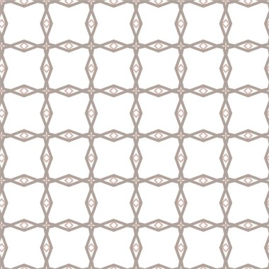 Geometrik soyut dikişsiz desen, vektör illüstrasyonu
