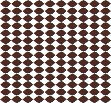 soyut geometrik dikişsiz desen, vektör illüstrasyonu