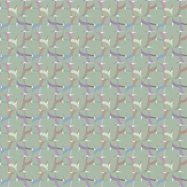 Geometrik soyut dikişsiz desen, vektör illüstrasyonu