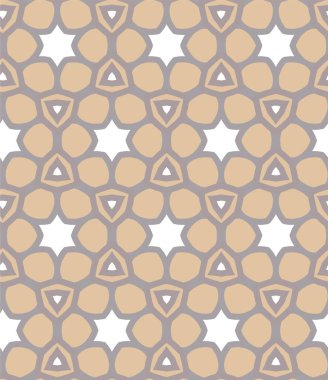 soyut geometrik dikişsiz desen, vektör illüstrasyonu