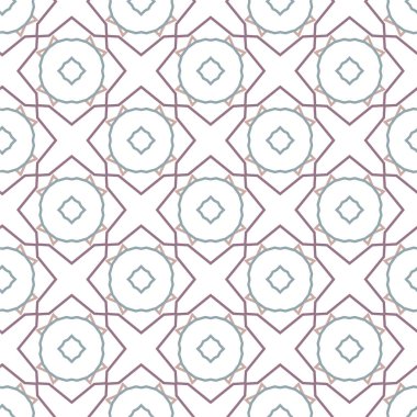 soyut geometrik dikişsiz desen, vektör illüstrasyonu
