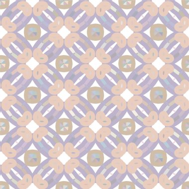 soyut geometrik dikişsiz desen, vektör illüstrasyonu