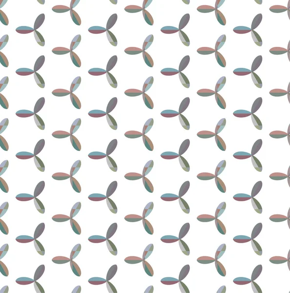 Abstraktes Geometrisches Nahtloses Muster Vektorillustration — Stockvektor