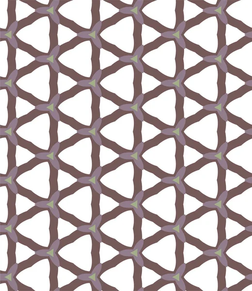 Abstrakt Geometriskt Sömlöst Mönster Vektorillustration — Stock vektor