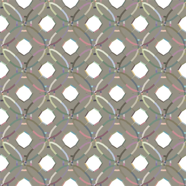 Абстрактний Геометричний Безшовний Візерунок Векторні Ілюстрації — стоковий вектор
