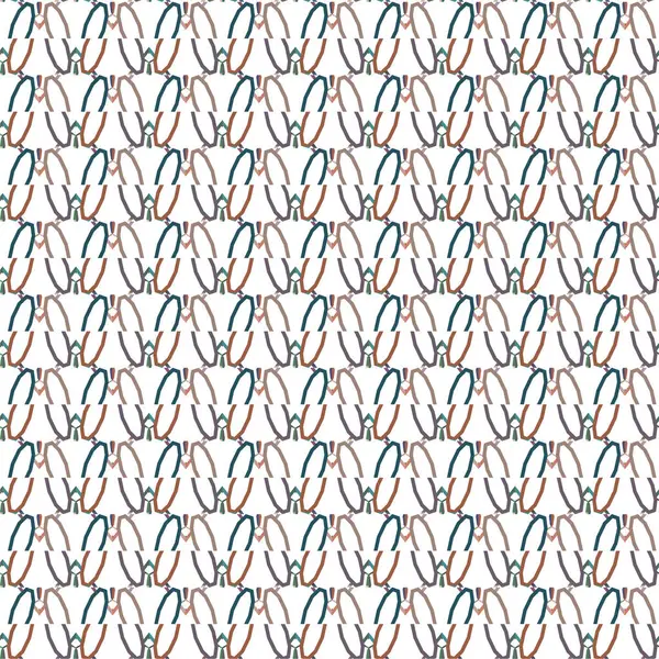 Abstraktes Geometrisches Nahtloses Muster Vektorillustration — Stockvektor