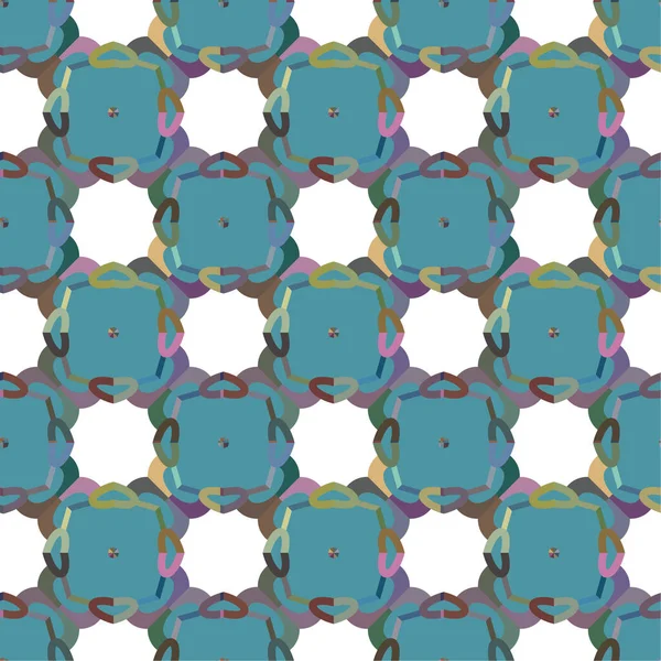 Geometrik şekilli kusursuz desen vektör çizimi