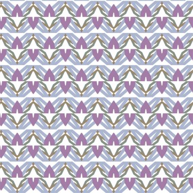 Geometrik soyut dikişsiz desen, vektör illüstrasyonu