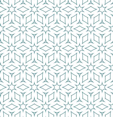 soyut geometrik dikişsiz desen, vektör illüstrasyonu