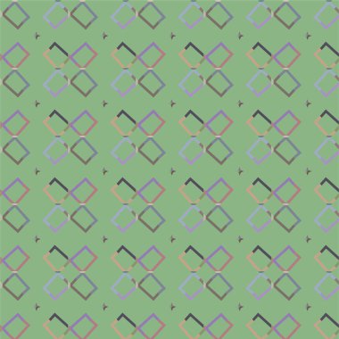 soyut geometrik dikişsiz desen, vektör illüstrasyonu