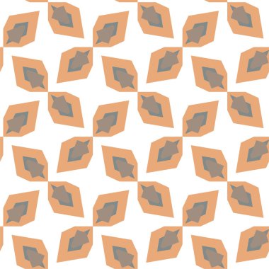 soyut geometrik dikişsiz desen, vektör illüstrasyonu