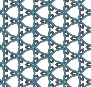 soyut geometrik dikişsiz desen, vektör illüstrasyonu