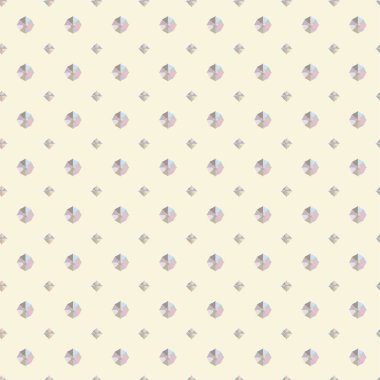 Geometrik soyut dikişsiz desen, vektör illüstrasyonu