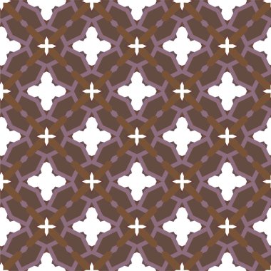 soyut geometrik dikişsiz desen, vektör illüstrasyonu