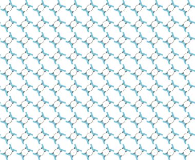 soyut geometrik dikişsiz desen, vektör illüstrasyonu