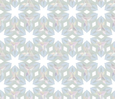 Soyut elementlerle kusursuz vektör deseni