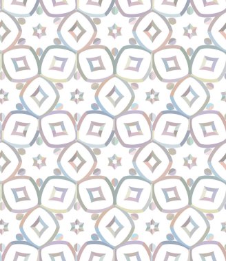 soyut geometrik dikişsiz desen, vektör illüstrasyonu