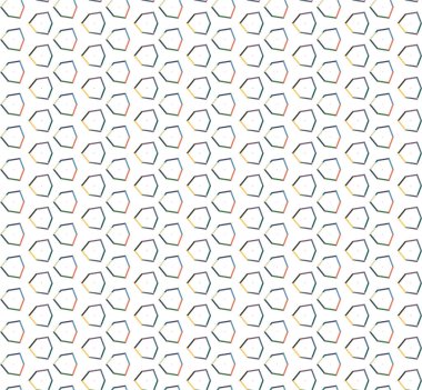 soyut geometrik dikişsiz desen, vektör illüstrasyonu