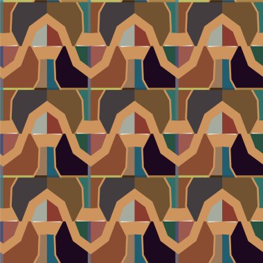 Geometrik süs tarzında soyut arkaplan dokusu. Kusursuz tasarım.