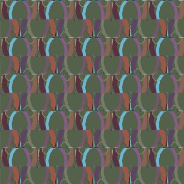 soyut geometrik dikişsiz desen, vektör illüstrasyonu