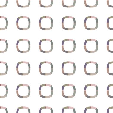 soyut geometrik dikişsiz desen, vektör illüstrasyonu