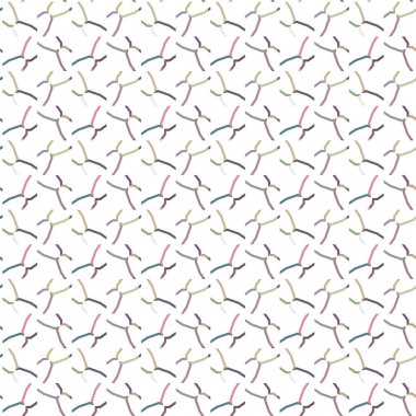 soyut geometrik dikişsiz desen, vektör illüstrasyonu